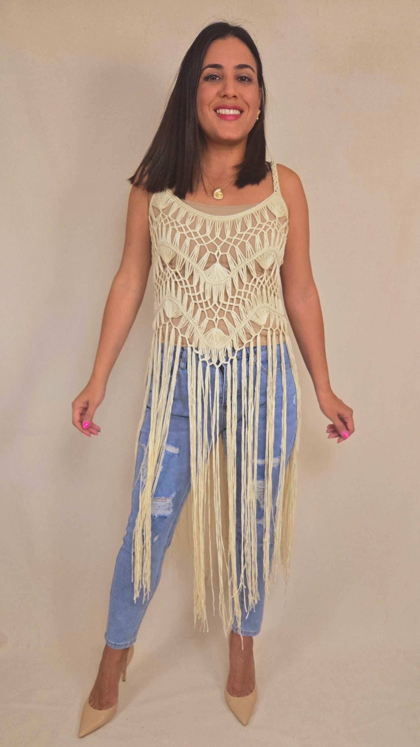 Sand Bohemian Coverup