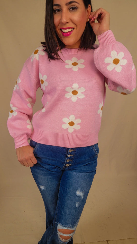 Cutest Flower Sweater