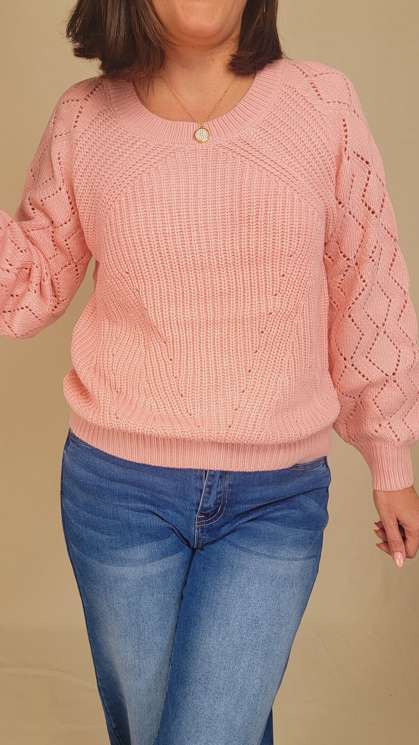 Pink Comfy Sweater