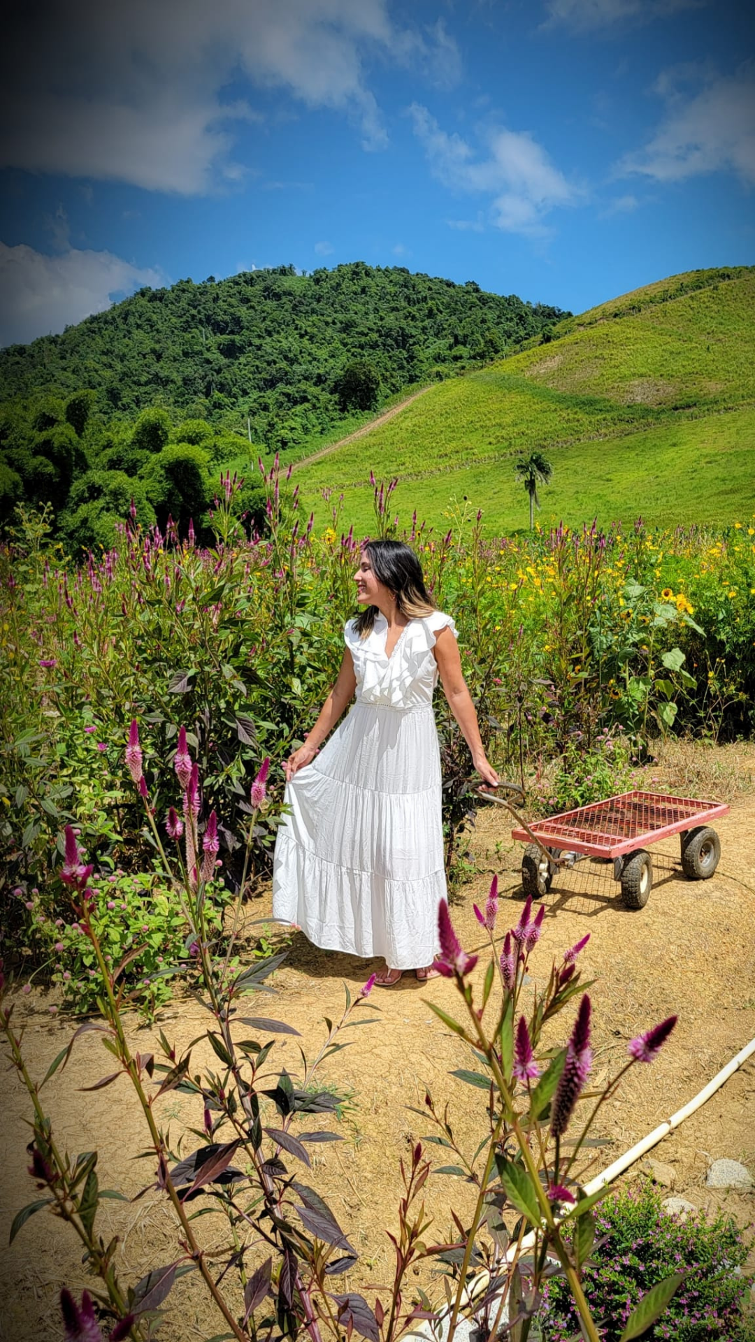 White Lace Maxi Dress