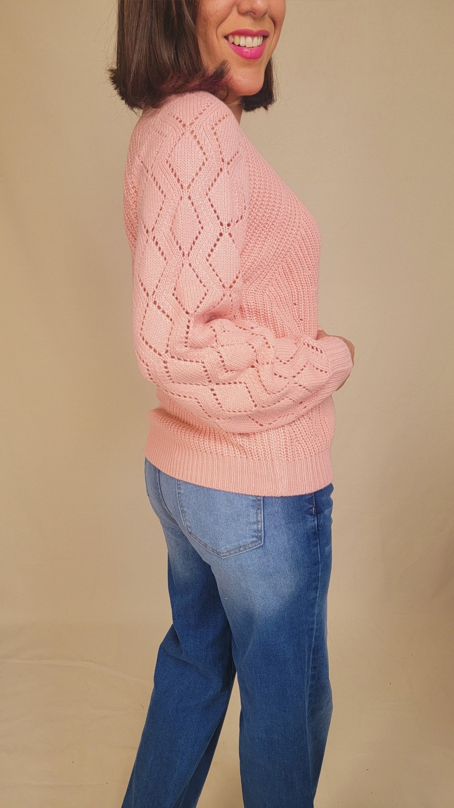 Pink Comfy Sweater